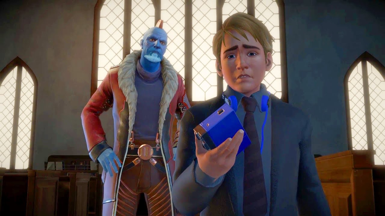 Yondu Meets Peter Quill at His Mother�s Funeral (Guardians Yondu Meets Peter Quill at His Mother�s Funeral (Guardians