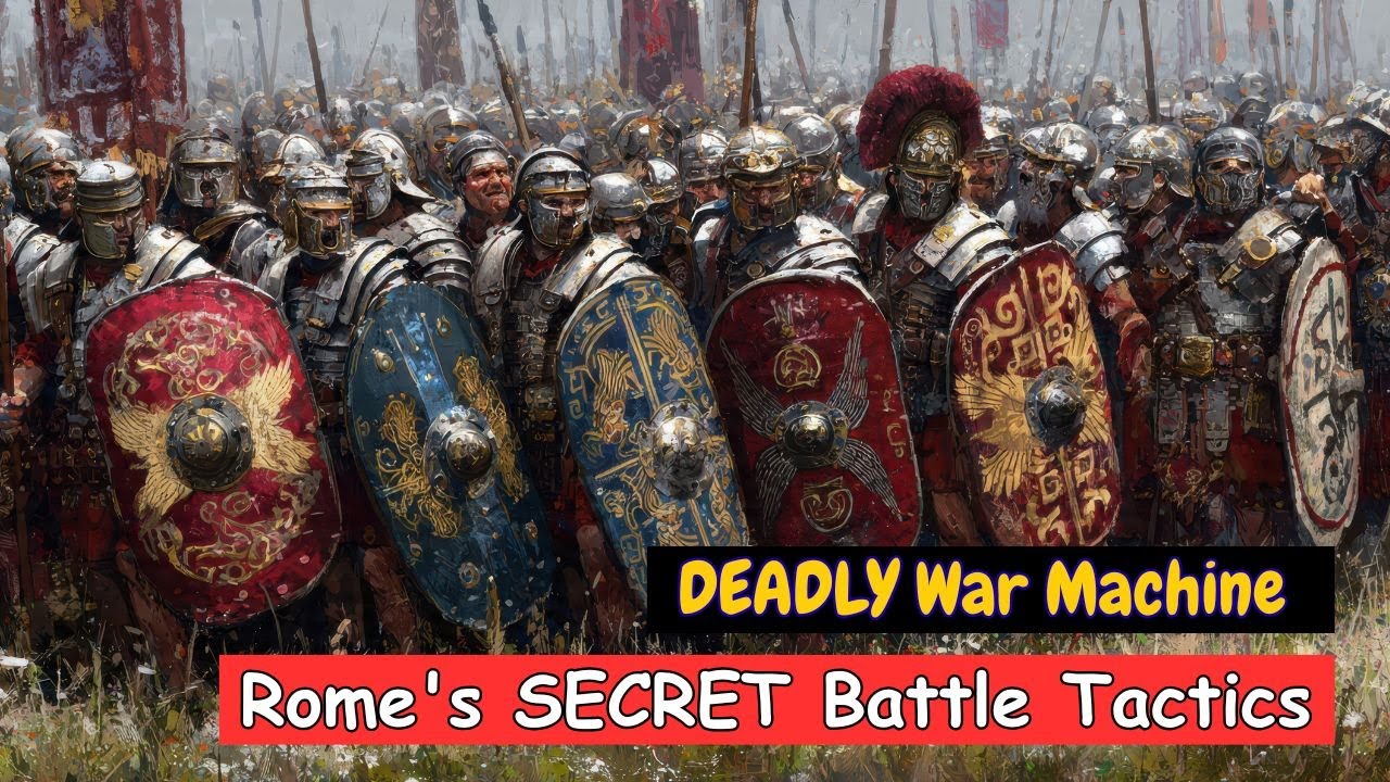 The GENIUS Behind Roman Battle Tactics - Why They Never Lost (Almost)