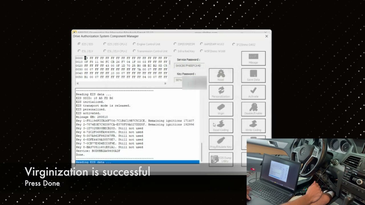 How to Install EM012 ESL Emulator in C207 Mercedes Benz