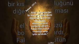 Kuran-ı Kerim Bakara suresi 251. ayet meali #hayırlıcumalar #cuma #bereket #cumagünü #kesvetteyiz