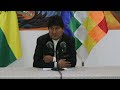 Bolivian President Morales Accuses The Opposition Of Staging A Coup Over Disputed Poll Results
