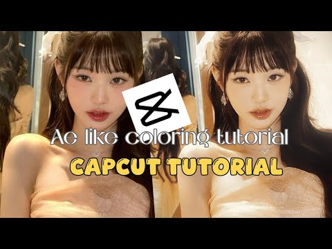 Ae like coloring tutorial CapCut tutorial NO CAPCUT PRO NEEDED