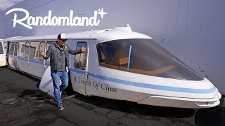 Abandoned Disney World Monorail FOUND in Southern California! Secret Las Vegas Monorail survivor!
