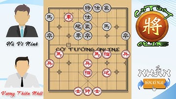 Vương Thiên Nhất Vs Hà Vĩ Ninh  - Giáp Cấp Liên Tái 2017 Vòng 11 - Cờ Tướng Online