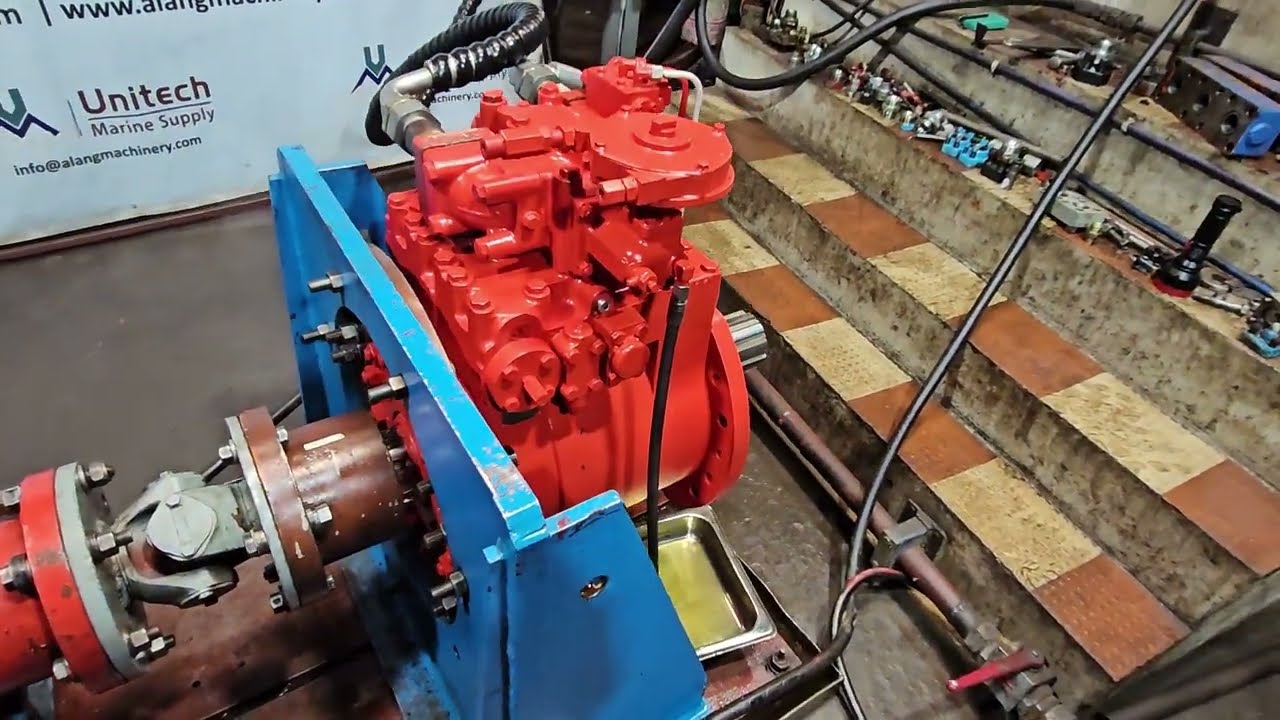 IHI HVLG-DSS WITH CONTROL BLOCK hydraulic motor testing | hvlg-dss 