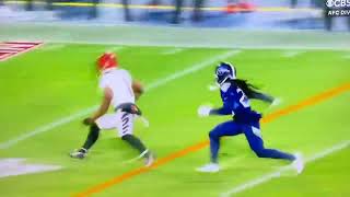 Joe Burrow game winning throw to Ja’Marr Chase!! 🔥🔥🔥🔥 Cincinnati wins on field goal.