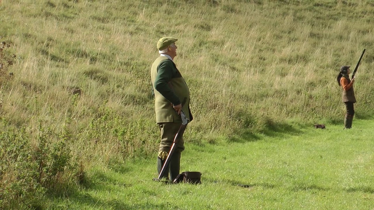Partridge shooting on The Premier Cru Day - YouTube
