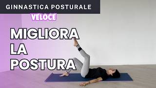 Ginnastica Posturale VELOCE - migliora la postura