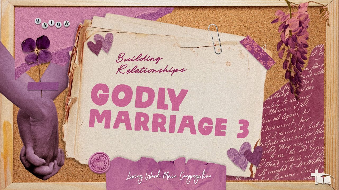 Chuck Day - Building Relationships - Godly Marriage 3 (2025/11/16 