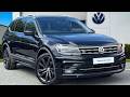 Approved Used Volkswagen Tiguan Allspace R-Line Tech 2.0 TDI 190PS in Black | NL69NGF | Wrexham VW