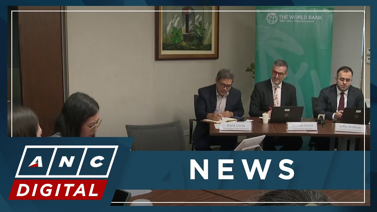 World Bank cuts 2024 PH growth forecast to 5.9% | ANC - YouTube