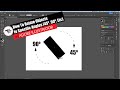 How to Rotate Objects in Adobe Illustrator to Specific Angles.