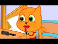고양이 가족 한국어 - 시스터 립스틱 - 어린이를 위한 만화