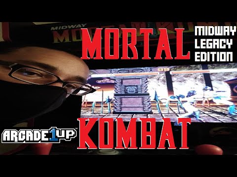 Arcade1UP Mortal Kombat Midway Legacy Edition Unboxing/Gameplay/Review (6/4/21) from rodney.