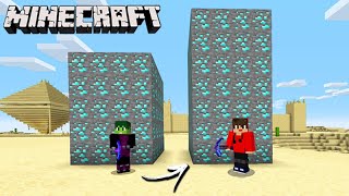 Minecraft: DUPLA SURVIVAL - COMPETIÇÃO de DIAMANTE!!! (QUEM pega MAIS?) #136