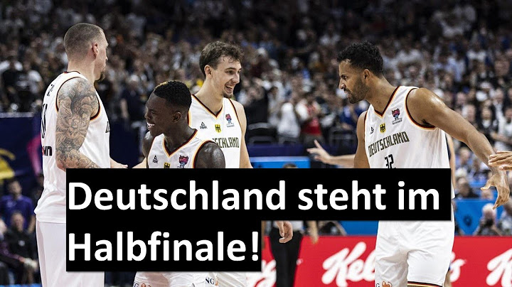 Deutschland schlägt Griechenland und steht im Halbfinale der Basketball-EM!