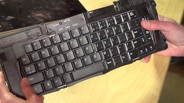 Lapworks Amigo Review - A Bluetooth Stowaway Keyboard ! Foldable, portable keyboard