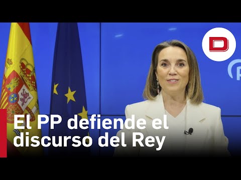 El PP defiende el discurso de Felipe VI y se suma a su reivindicación de la Constitución