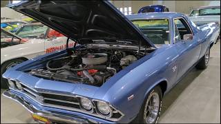 1969 Chevrolet El Camino SS 396 V8 Auto Factory Air #MECUM Auctions Tulsa 2026 Lot S115 SOLD $36,300