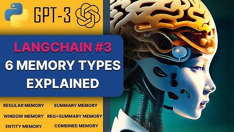 Langchain Gpt 3 Chat bot with memory. AI tutorial: 6 different memory types coded and explained