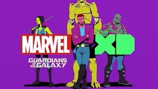 Marvel's Guardians of the Galaxy | Golden Wolf | Sketchbook | Disney XD