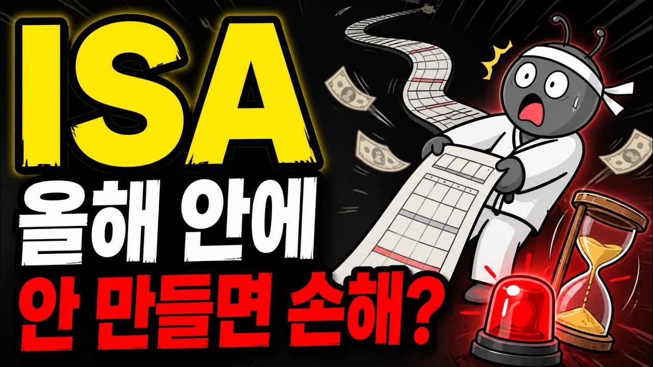 ISA 지금 만들라는 이유 4가지 | 99년 만기 진실 확인해봤습니다