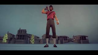 Scout Epic Battle Animation | TF2
