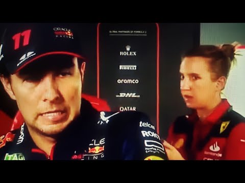 Nuevamente chica ferrari le hecha el ojo a checo perez