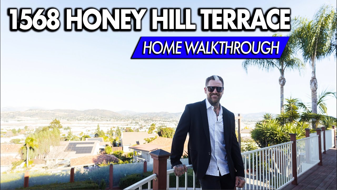 1568 Honey Hill Terrace, El Cajon Home Tour | Amazing Views | Chase Cromwell