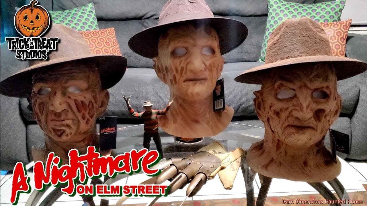 Nightmare on Elm Street Freddy Krueger Halloween Masks by Trick or Treat Studios / Showcase & Review