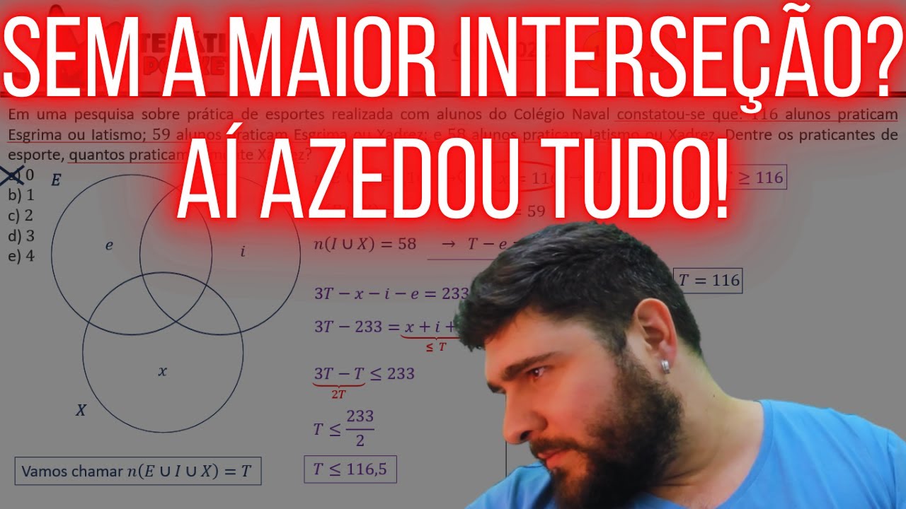 Colégio Naval - 2022 - Questão 11 (Prova Amarela) / Questão 10 (Prova Verde)