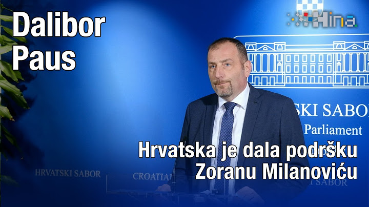 Paus o pruženoj ruci predsjednika Milanovića