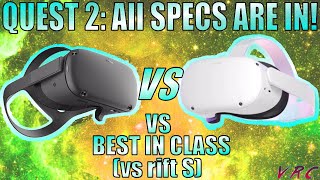 Oculus Quest 2 vs Quest 1 vs Rift S - All Specs HERE!