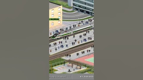 openttd 32bpp Chinese train,  shikanse, hight speed train, bullet train, #openttd #viralshorts.