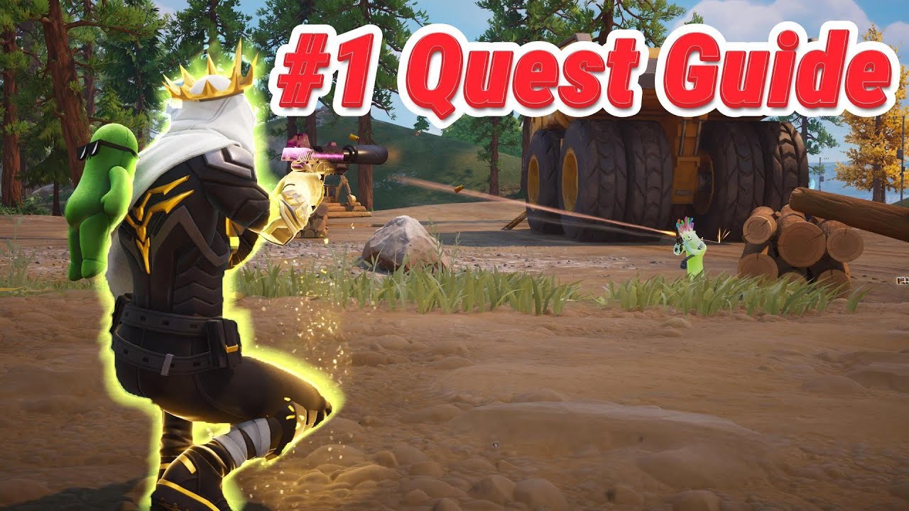 How to easily Damage players while under the effects of Gold Rush - Fortnite Week 3 Weekly Quest