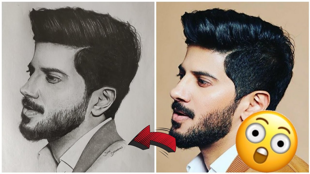 DQ @Malayala Manorama Advt | Indian hairstyles men, Hair and beard styles,  Actor photo
