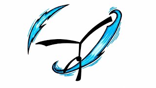 How To Draw Stickman Water power Attack/Easy Water Element Drawing Step By Step 