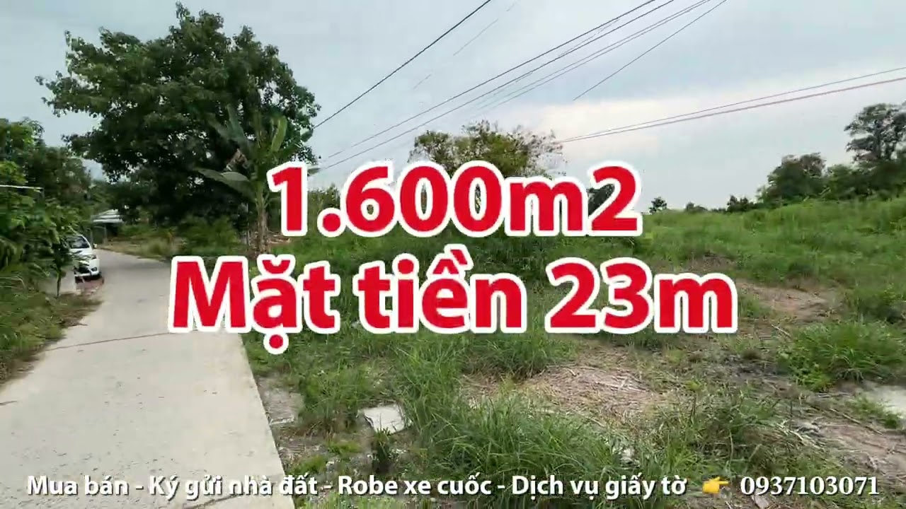 Hậu Giang | Bán gấp 1600m2 đất vườn ao gần chợ, xe hơi tới đất, giấy hồng riêng gọn