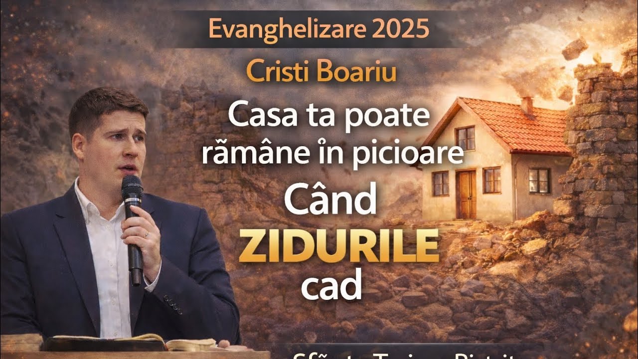 Cristi Boariu-❗️Când Zidurile cad, casa ta poate rămâne în picioare..PREDICA 2026.
