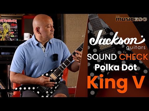 Sound Check Demo Video: Jackson Custom Shop King V Polka Dot