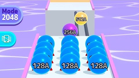 Ball Run 2048 All Levels Gameplay ( Android iOS) Level 56