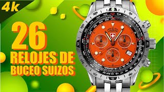 [TOP 10] mejores Relojes de Buceo Suizos con Diseños Clásicos y Modernos