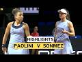 Zeynep Sonmez vs Jasmine Paolini Highlights | Stuttgart Open 2026