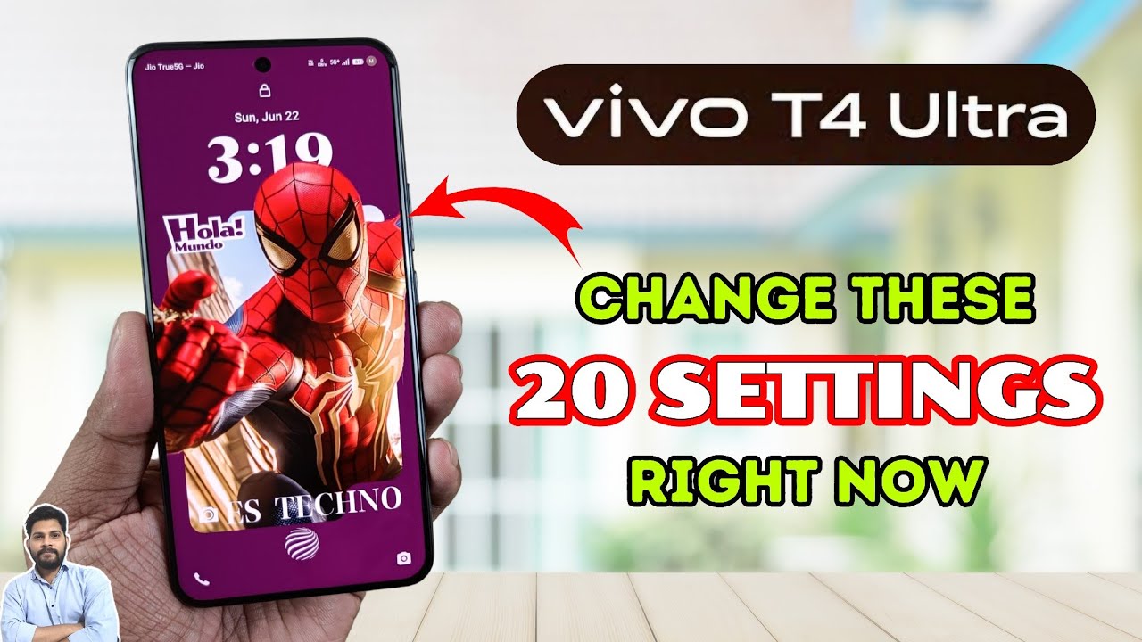 Vivo T4 Ultra: измените эти 20 настроек прямо сейчас