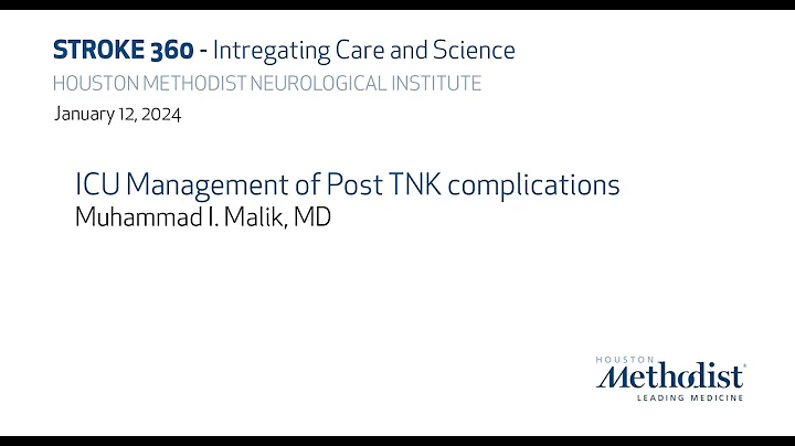 ICU Management of Post TNK complications