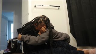 Crying behind a close door to see my TWIN reaction🥹! Must watch