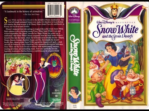 Opening and Closing to Snow White and the Seven Dwarfs 1994 VHS