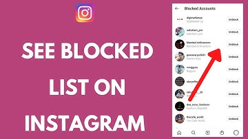 How to See Your Blocked List on Instagram | Find Instagram Block List