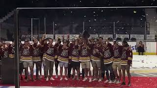 Chicago Wolves 2022 Calder Cup Championship Celebration and Interviews
