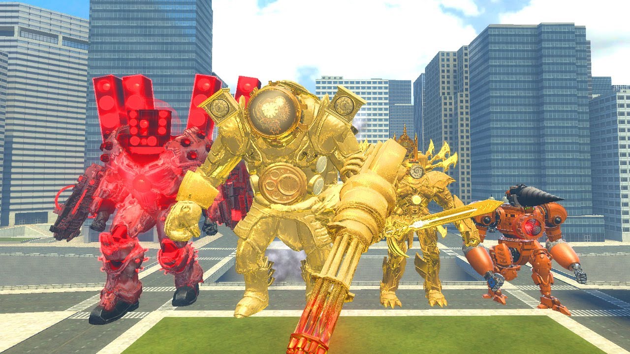 CLOCK TITAN UPGRADE ,FUTURE SPEAKERMAN TITAN VS ASTRO GMAN ,JUGGERN AUT ASTRO REALIn Garry's Mod